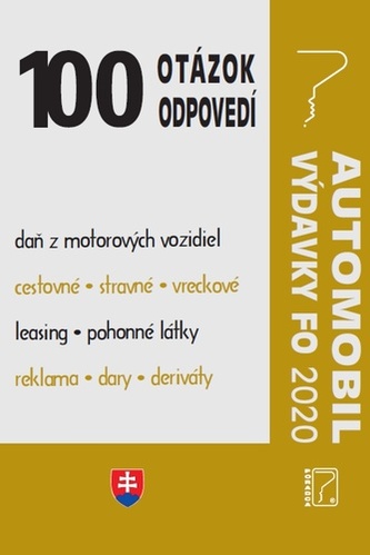 100 otázok • odpovedí – Automobil, Výdavky FO 2020