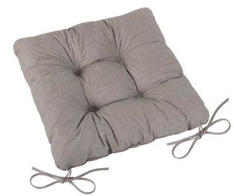 Sedák Adéla prošívaný - Uni tmavě režná - 40x40 cm, prošívaný