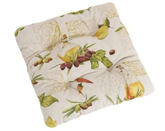 Sedák IVO prošívaný - olea - 40 x40 cm, prošívaný