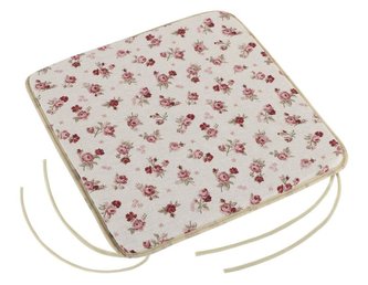 Sedák IVO hladký - korunová růžička - 40x40 cm,hladký