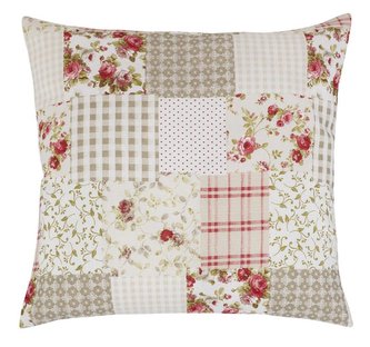 Polštářek EMA - barevný patchwork - 45x45 cm