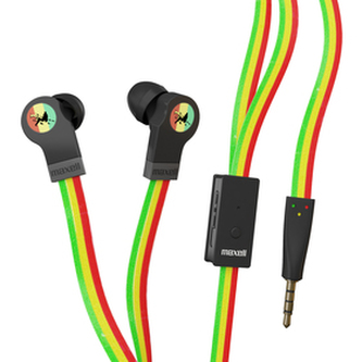 Sluchátka MAXELL 303998 FLAT WIRE EP RASTA