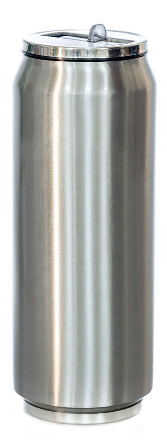 Yoko Design termohrnek 500 ml lesklý stříbrný