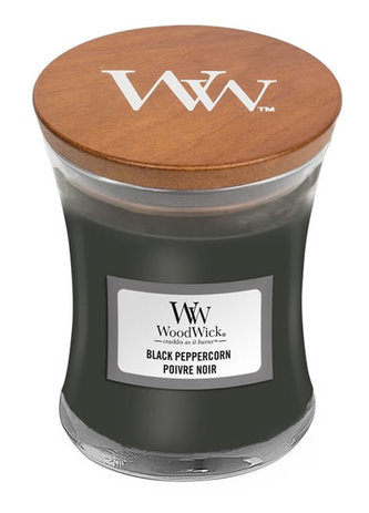 WoodWick Black Peppercorn svíčka váza 85g