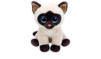 TY Plyšák JADEN 24 cm - Siamská kočka