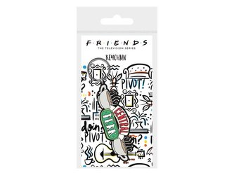 Klíčenka gumová Přátelé
