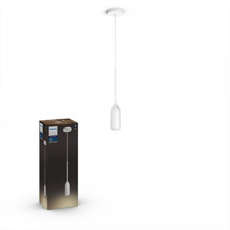 Hue Devote Bluetooth SVÍTIDLO ZÁVĚSNÉ LED E27 9,5W 806lm 2200-6500K, bílá