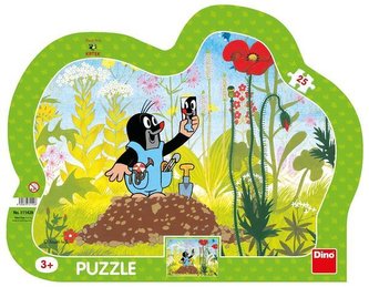 Puzzle deskové Krtek a kalhotky 25 dílků Puzzle deskové Krtek a kalhotky 25 dílků
