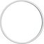 Drátěný kroužek bílý O 10 cm