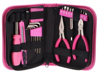 Sada nářadí HOME PINK 26 SIXTOL SX3019