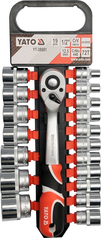 Gola sada 1/2\" 19 ks