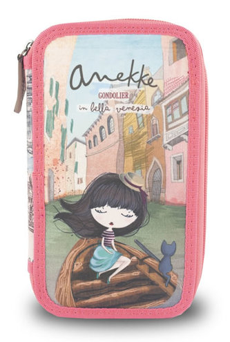 Anekke: Penál dvoupatrový Venezia prázdný