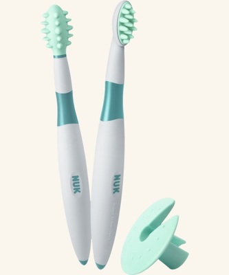 NUK Zubní a masážní kartáček