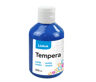 Barvy temperové LUMA 250ml modrá světle
