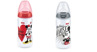 NUK FC Plus láhev DISNEY Mickey 300 ml 1ks černá