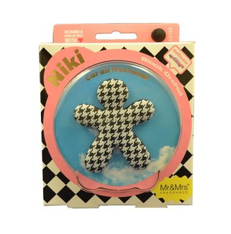 Mr&Mrs Fragrance Niki Big Black Orchid - vůně do auta unisex