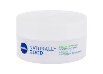 Nivea Naturally Good Denní pleťový krém Organic Chamomile 50 ml pro ženy