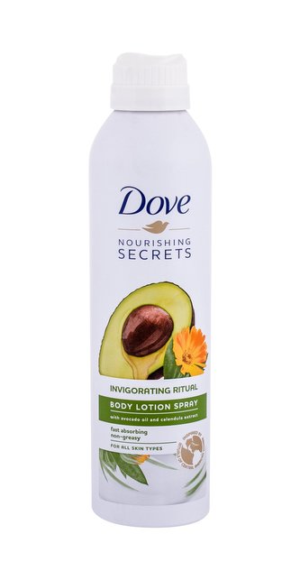 Dove Nourishing Secrets Tělové mléko Invigorating Ritual Spray 190 ml pro ženy
