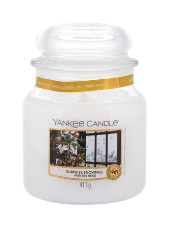 Yankee Candle Surprise Snowfall Vonná svíčka 411 g unisex