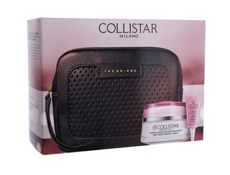 Collistar Idro-Attiva denní pleťová péče Idro-Attiva Deep Moisturizing Cream 50 ml + péče o oční okolí Eye Hydro-Gel 5 ml + kosmetická taštička The Bridge
