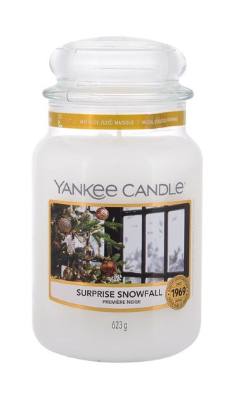 Yankee Candle Surprise Snowfall Vonná svíčka 623 g unisex