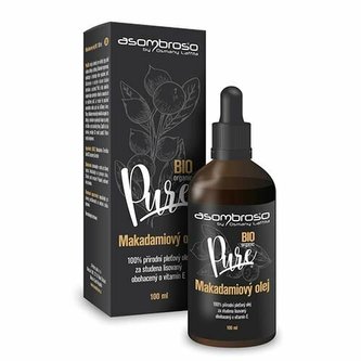 Asombroso Pure BIO Tělový olej Macadamia Oil 100 ml pro ženy