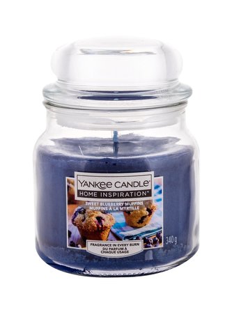 Yankee Candle Sweet Blueberry Muffins Vonná svíčka 340 g unisex