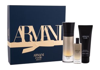 Giorgio Armani Code parfémovaná voda 60 ml + sprchový gel 75 ml + parfémovaná voda 15 ml