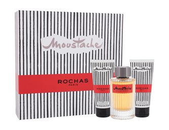 Rochas Moustache parfémovaná voda 125 ml + balzám po holení 100 ml + sprchový gel 100 ml