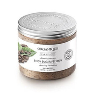 Organique Tělový cukrový peeling proti celulitidě Coffee (Coffe Sugar Peeling) 200 ml woman