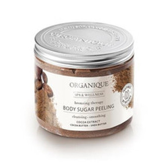 Organique Cukrový tělový peeling Chocolate (Body Sugar Peeling) 200 ml woman