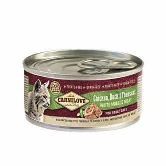 Konz.Carnilove WMM Adult Cats Chicken,Duck,Pheasant 100g