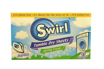 Swirl Spring Fresh - ubrousky do sušičky 45ks