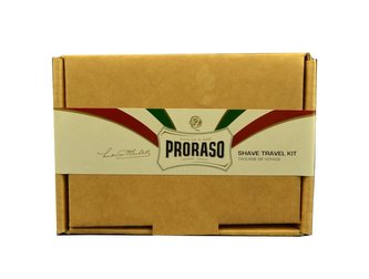 PRORASO cestovní sada na holení 4ks