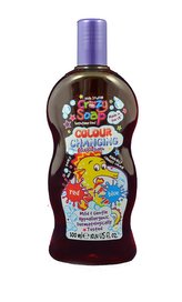 Crazy Soap Colour Changing - pěna do koupele s měnícími se barvami 300ml Red to Blue