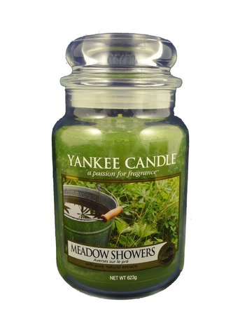 Yankee Candle Classic velký 623g Meadow Showers  (KRÁTKÝ KNOT)