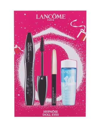 Lancôme Hypnose Doll Eyes řasenka Hypnose Doll Eyes 6,5 ml + odličovač Bi Facil 30 ml + tužka na oči Le Crayon Khol 0,7 g 01 Noir