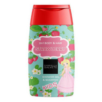 Gabriella Salvete Sprchový gel pro děti 2 v 1 Strawberry (Shower Gel Kids 2in1 Body & Hair) 300 ml child