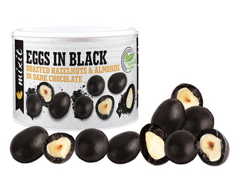 Mixit - Čokoládové uhlíky (eggs in black) 240 g Mixit - Čokoládové uhlíky (eggs in black) 240 g