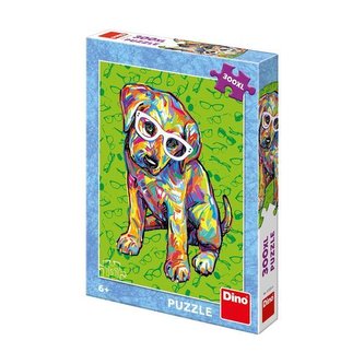 Puzzle Štěňátko s brýlemi 300 XL dílků Puzzle Štěňátko s brýlemi 300 XL dílků