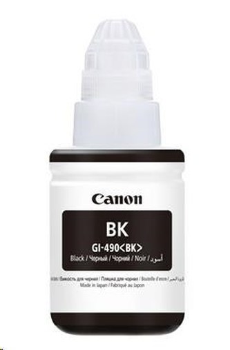 Canon BJ INK GI-490 BK (Black Ink Bottle)