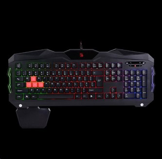A4tech Bloody B210 podsvícená herní klávesnice, USB, CZ