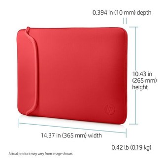 HP 14\" Chroma Sleeve Black/Red - BAG