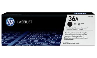 HP 36A Black LJ Toner Cart, 2 000 str, CB436A