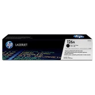 HP 126A Black LJ Toner Cart, 1 200 str, CE310A