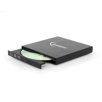 GEMBIRD externí DVD-ROM vypalovačka, černá