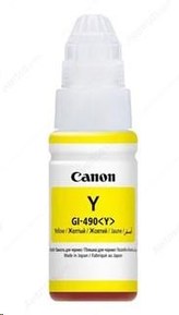 Canon BJ INK GI-490 Y (Yellow Ink Bottle)