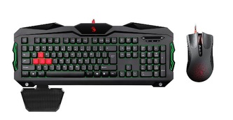 A4tech Bloody B2100 herní set klávesnice s myši, USB, CZ