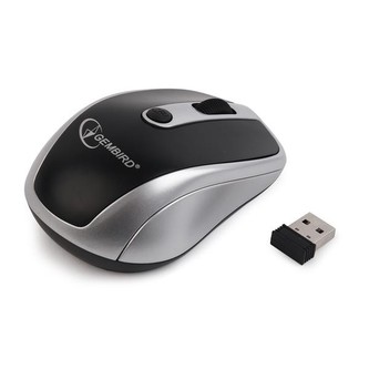 GEMBIRD myš MUSW-002, 4 tlačítka, optická, bezdrátová, USB, 1600 dpi