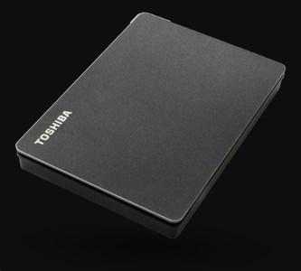 TOSHIBA HDD CANVIO GAMING 2TB, 2,5\", USB 3.2 Gen 1, černá / black